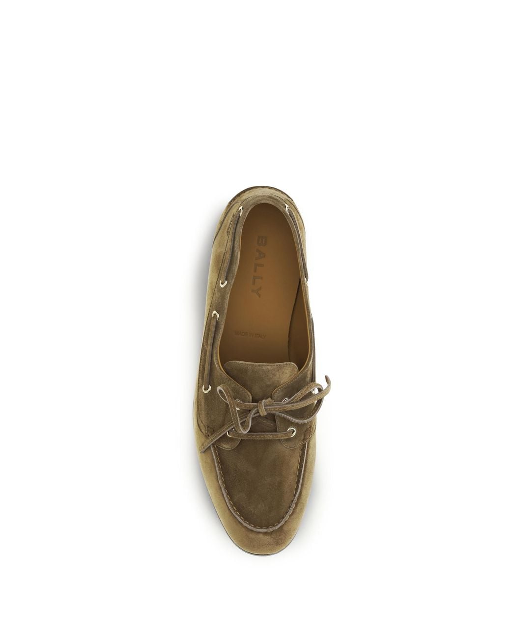 Bally Metallic Loafers Plume Suede Buffalo Leather for men