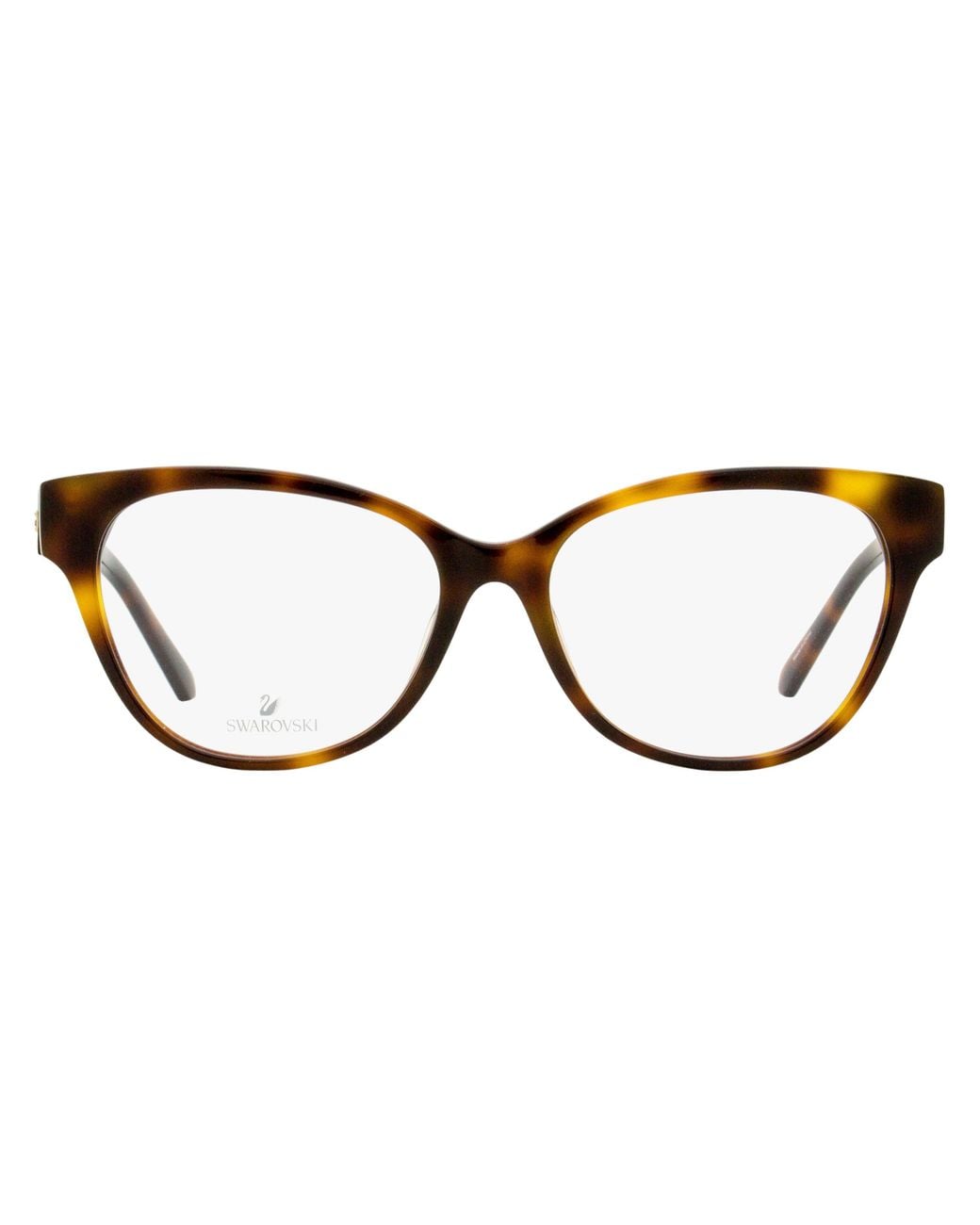 Swarovski Black Crystal Row Eyeglasses Sk5392 052 55Mm Plastic (Acetate)