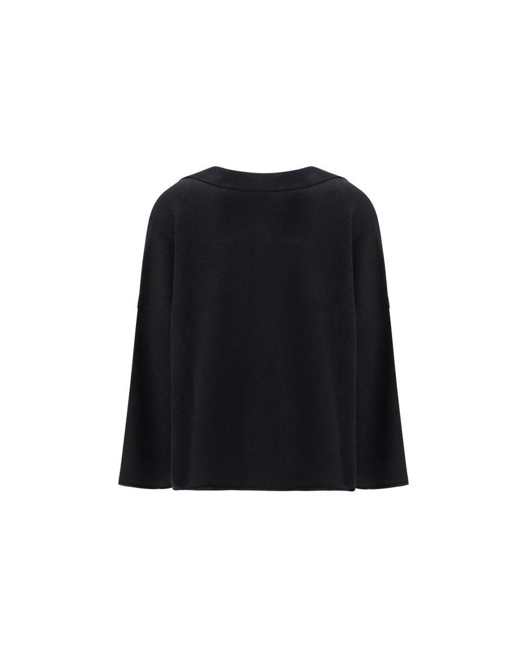 Alanui Black Cashmere Sweatshirt Clothing