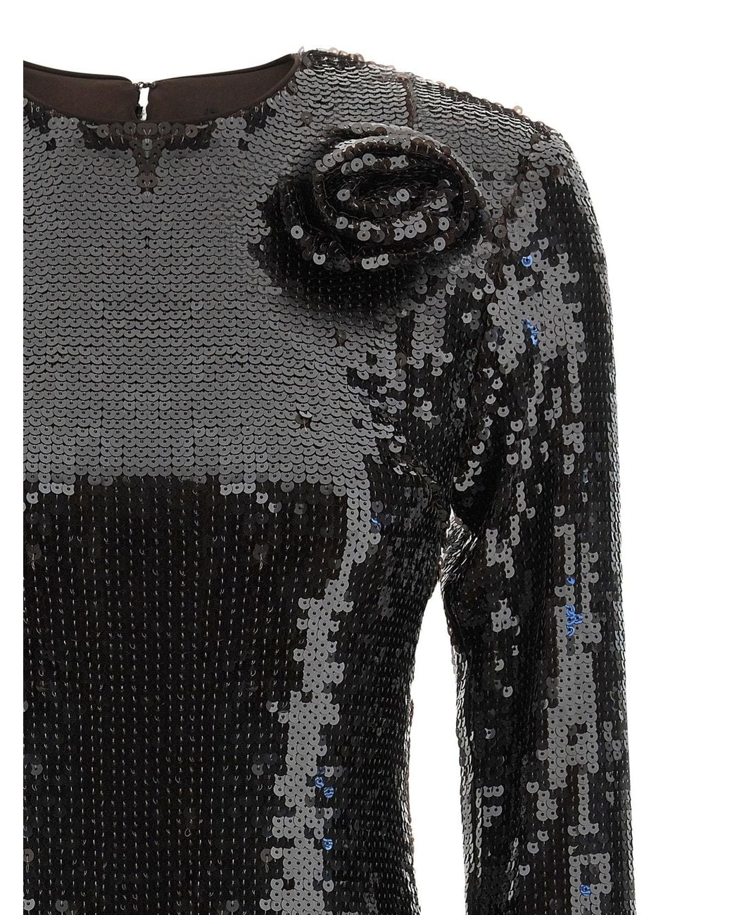 ROTATE BIRGER CHRISTENSEN Dress in Black | Lyst