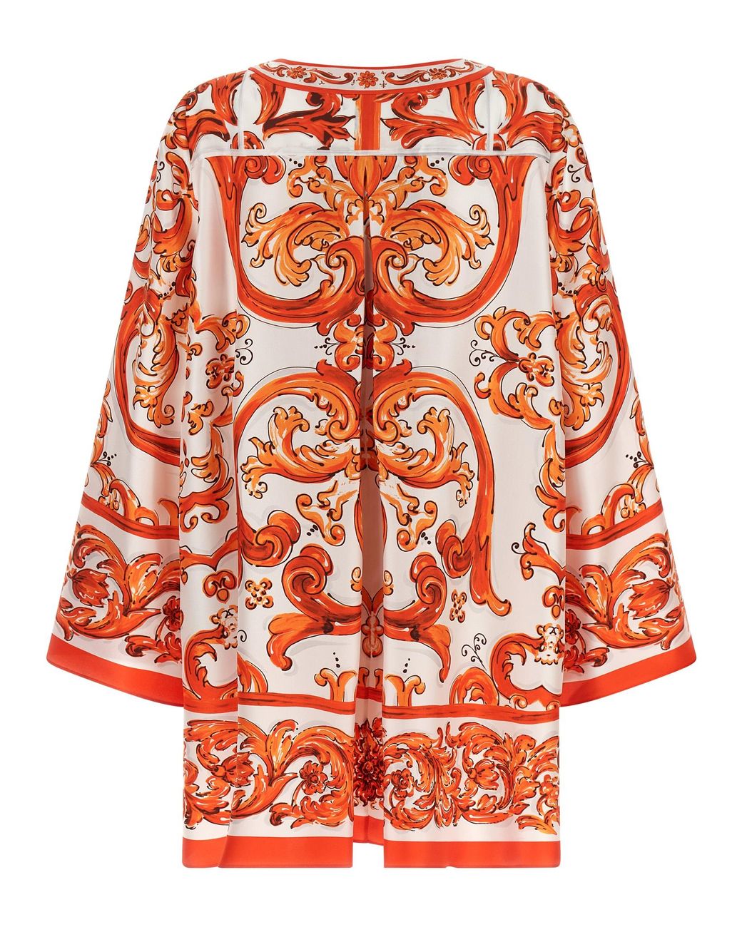 Dolce & Gabbana Red Dolce & Gabbana 'Maiolica' Dress
