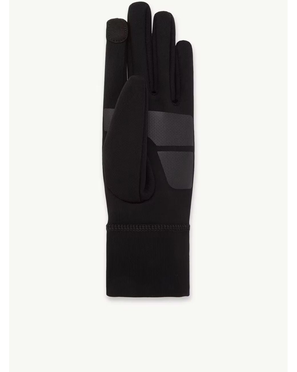 Moncler Black Gloves for men