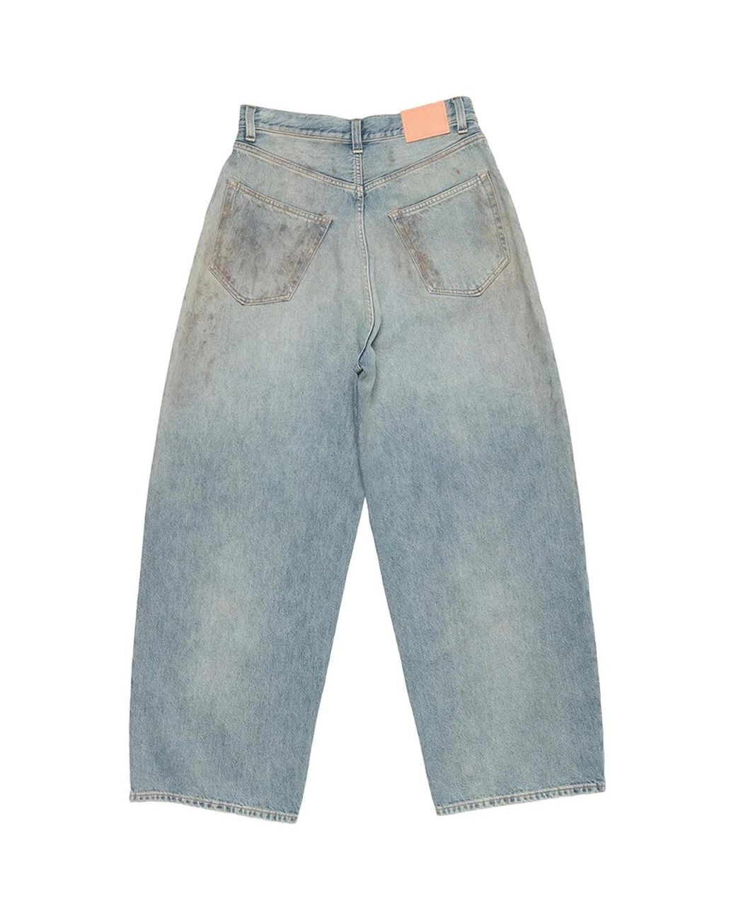 Acne Blue 2023 Loose Fit Jeans Mid
