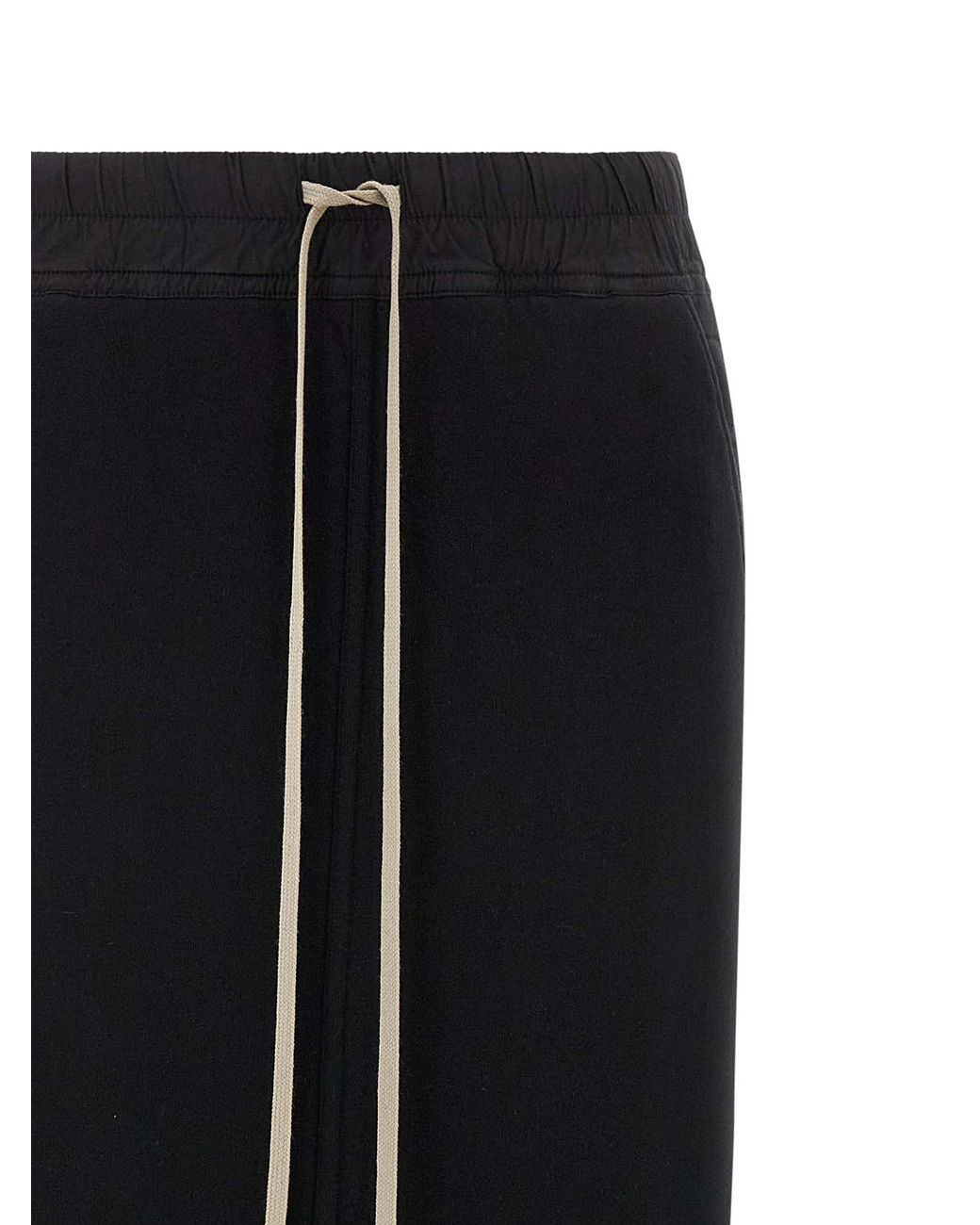 Rick Owens Blue 'Phleg Pillar' Skirt