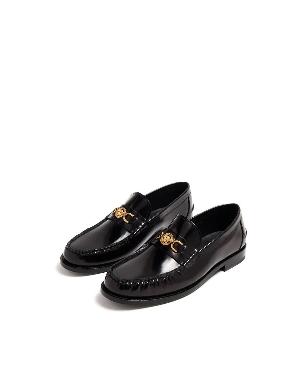 Versace Black Loafers for men