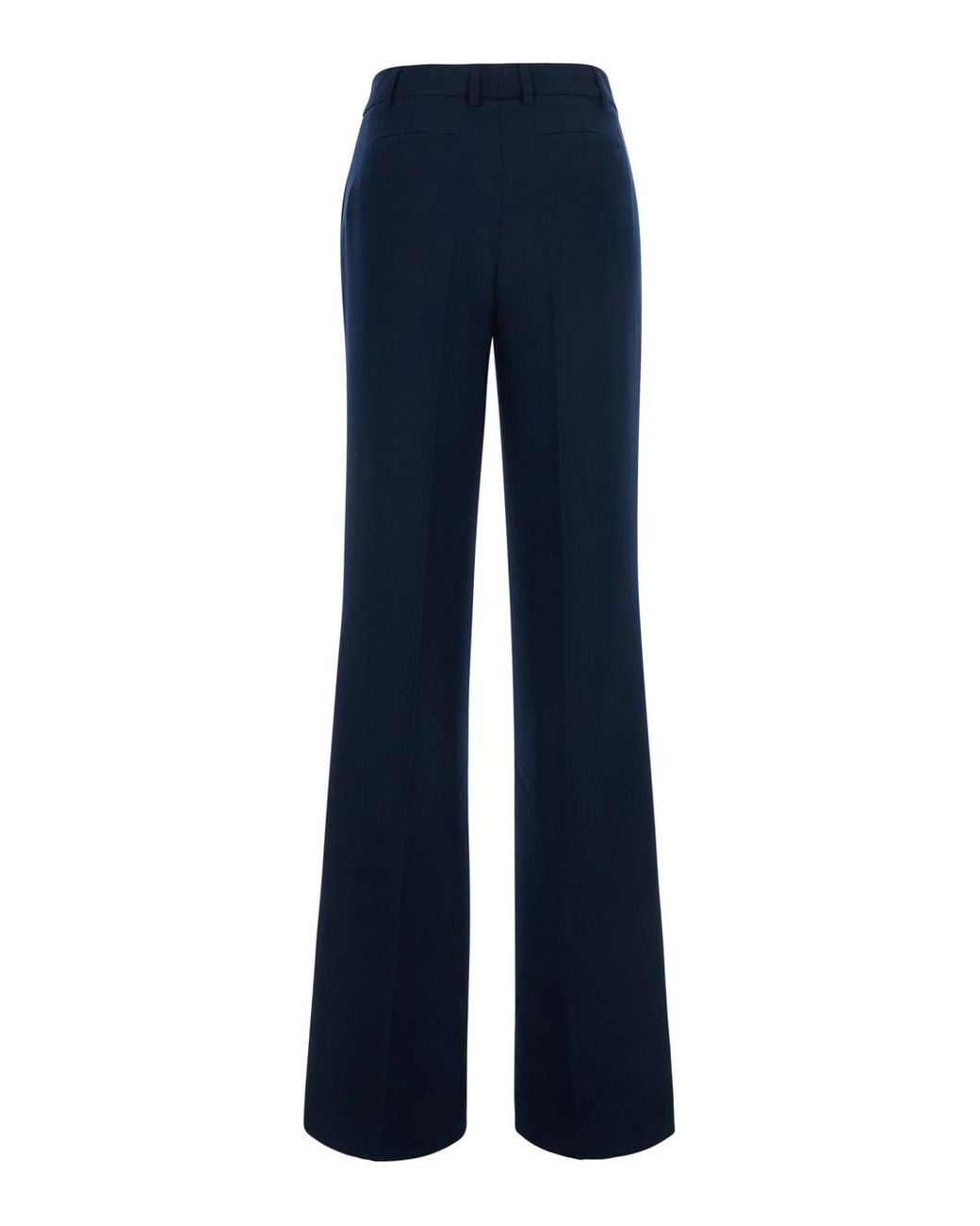 Le Plain Blue Leplain Straight-Cut Tech Fabric Trousers