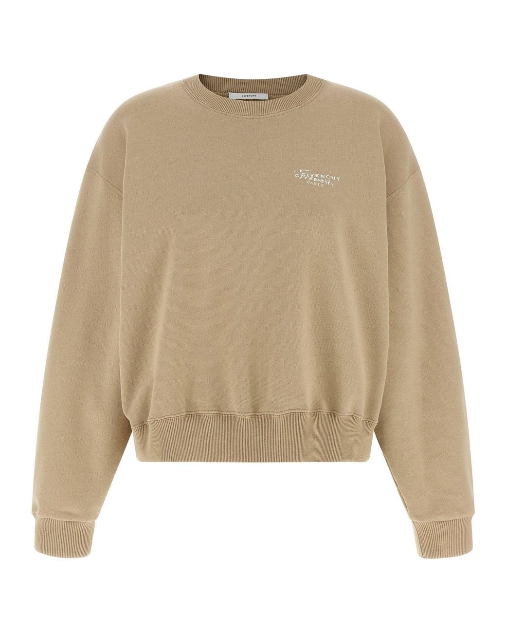 Givenchy Natural Logo Stamp Sweatshirt
