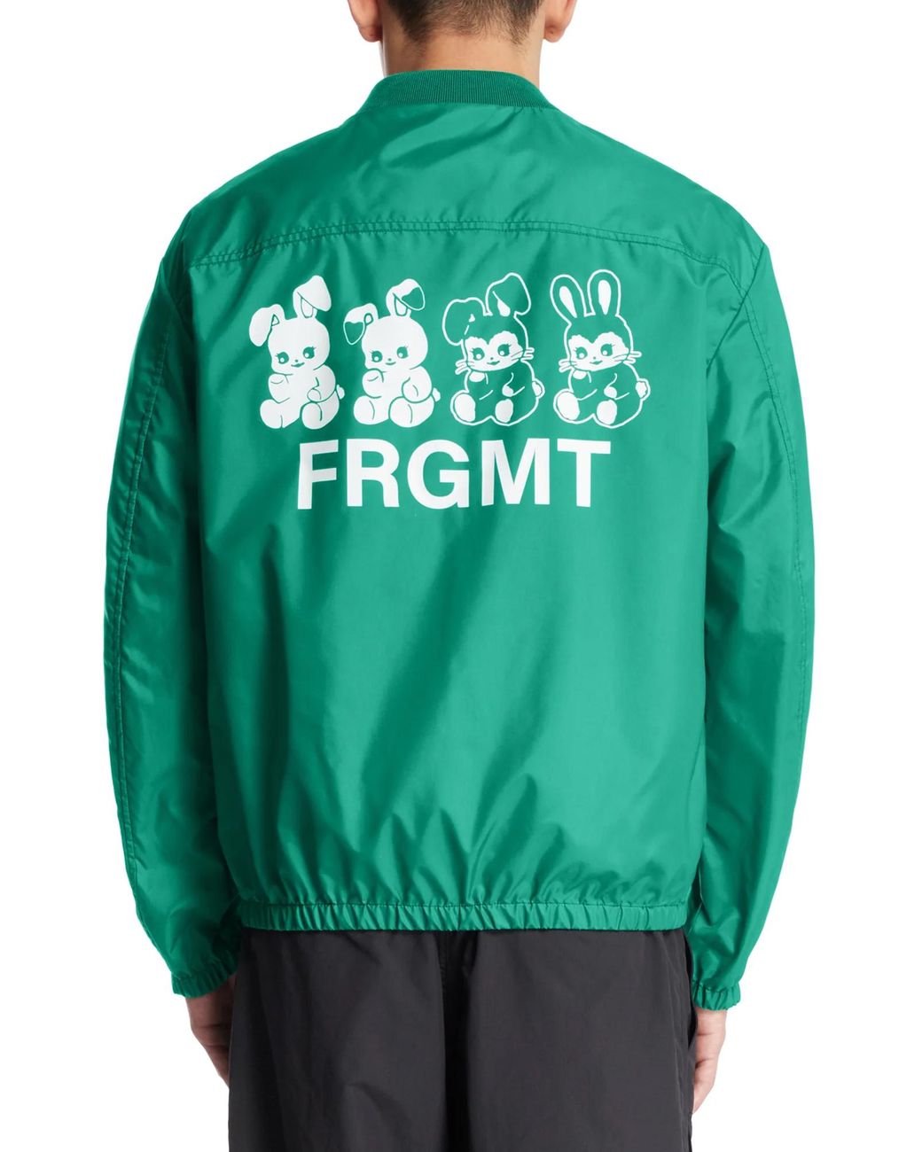 Moncler Green Genius X Frgmt Ostria Bomber Jacket for men