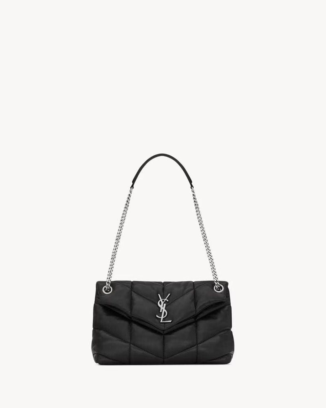Saint Laurent White Saint Laurent Sac Sl Shoulder Bag