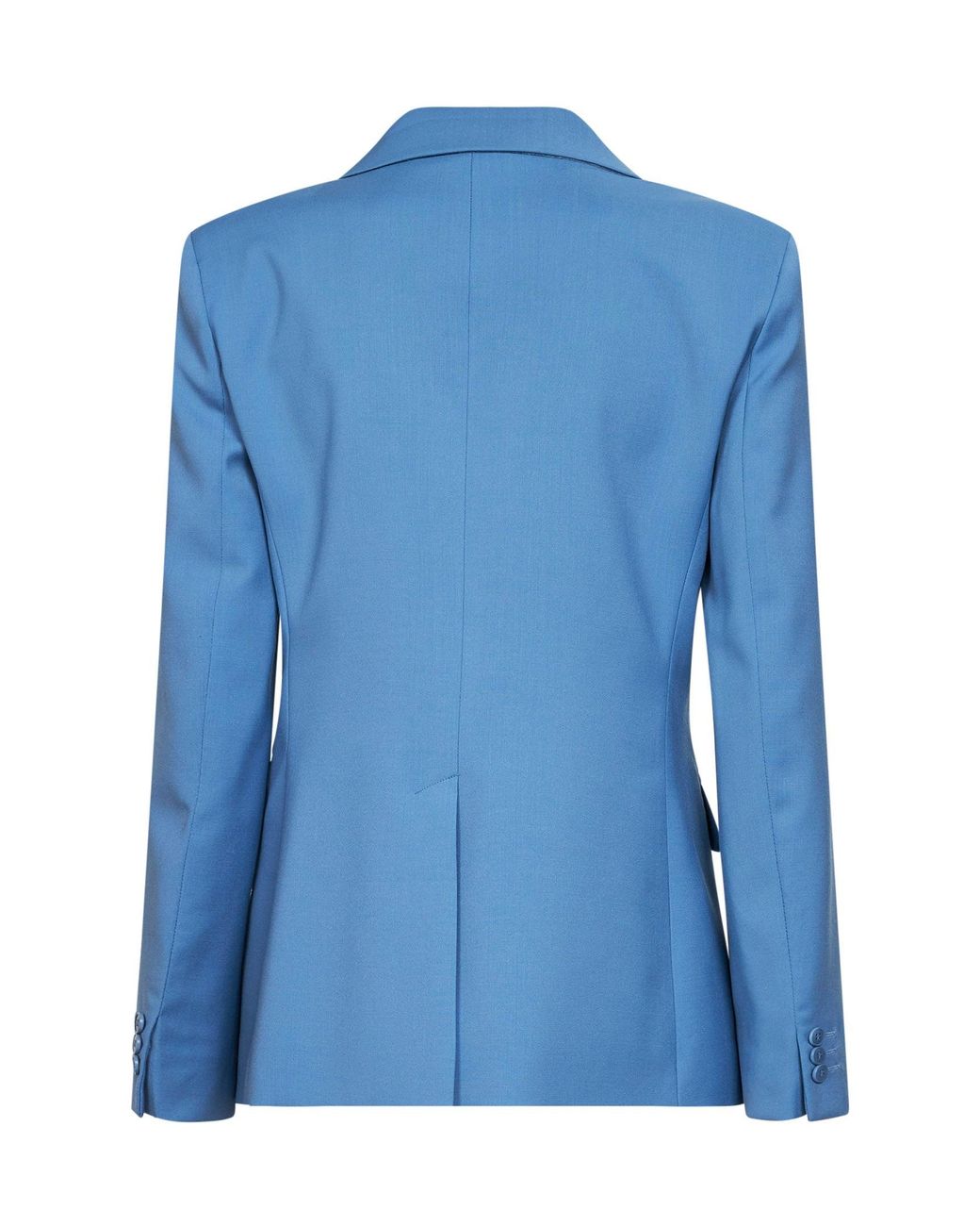 Weekend by Maxmara Blue Stretch Wool Blazer Virgin Jacket