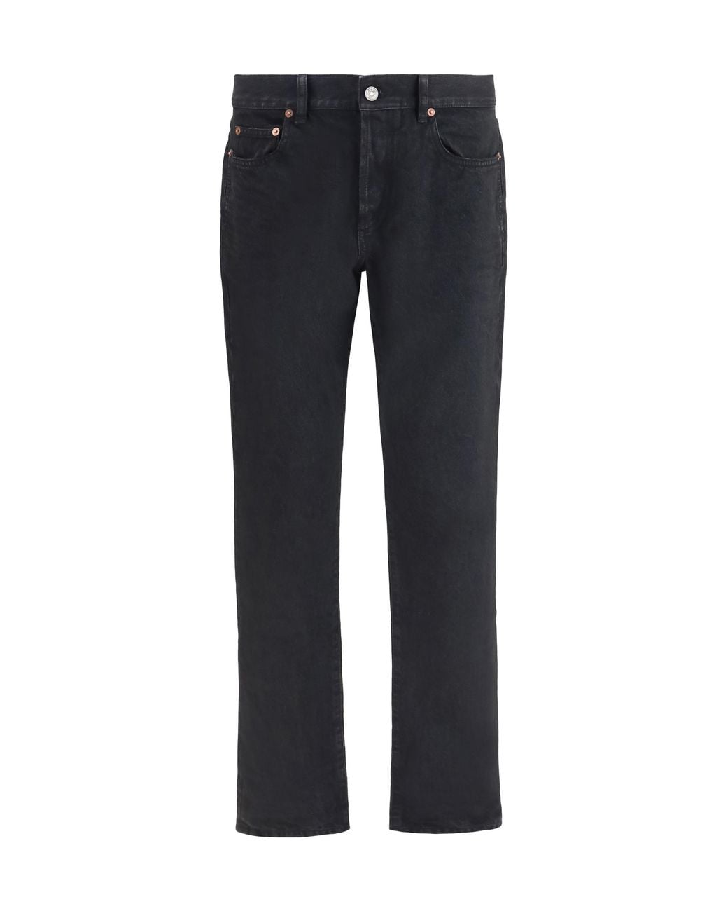 Saint Laurent Black Saint Laurent Slim-Fit Denim Jeans for men