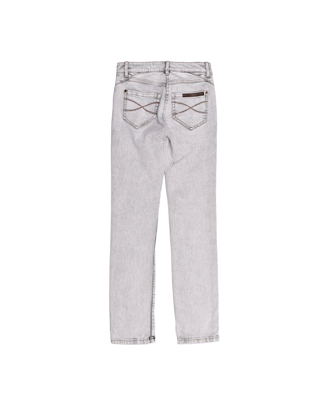 Brunello Cucinelli Gray Light Skinny Denim Trousers