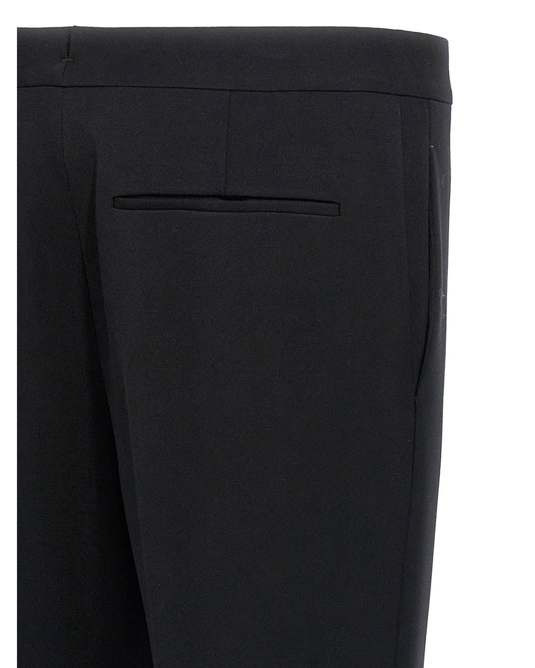 Saint Laurent Black Classique Trousers for men