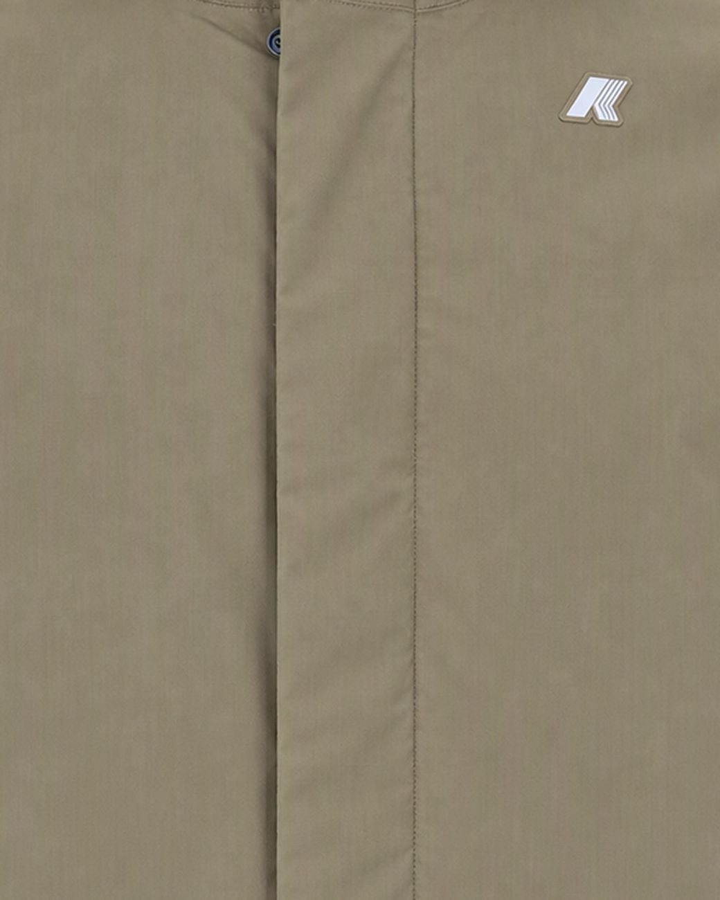 K-Way Gray Jacket Thomas Micro Canvas Main Fabric: Cotton for men