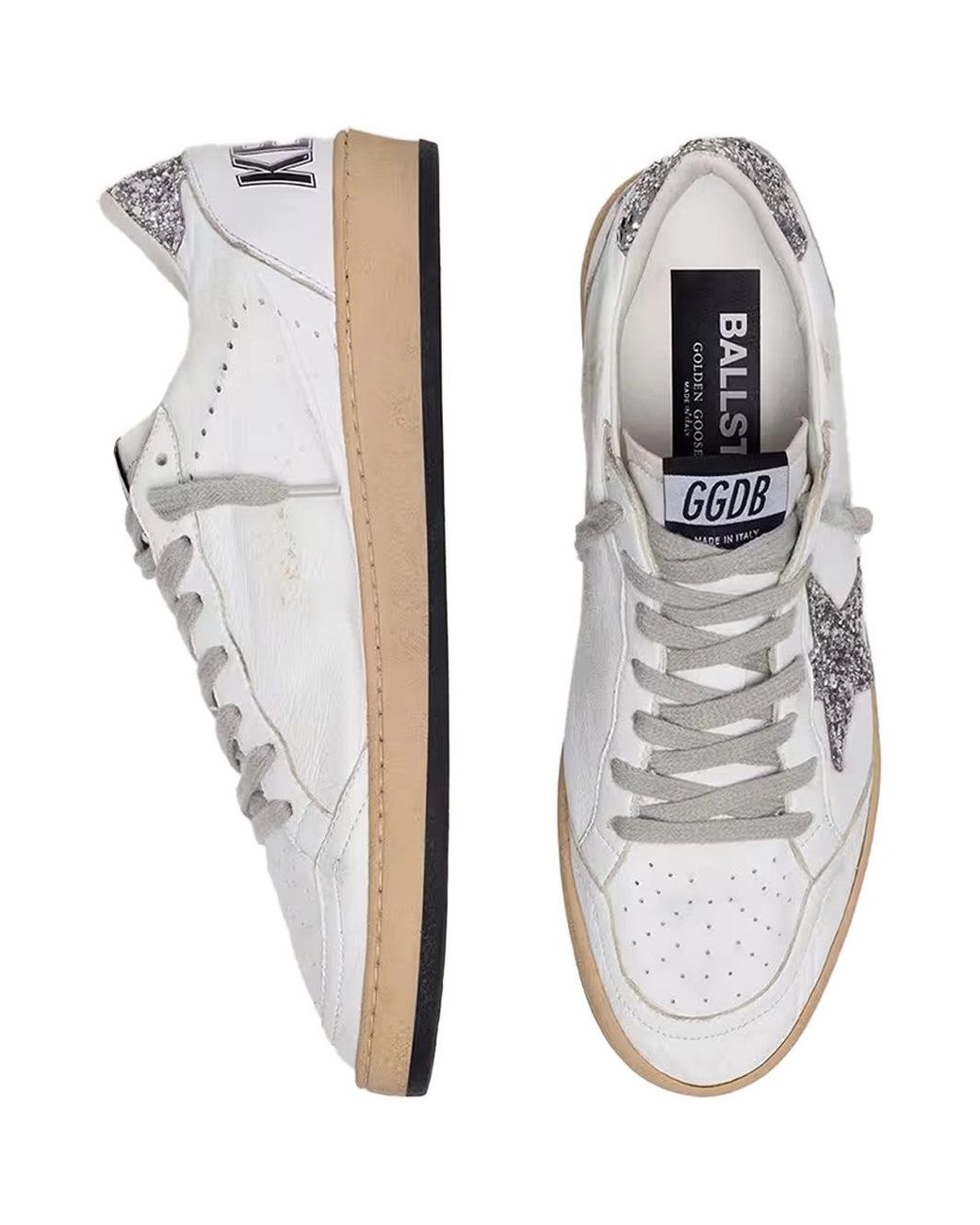 Golden Goose Deluxe Brand White Ballstar Sneaker