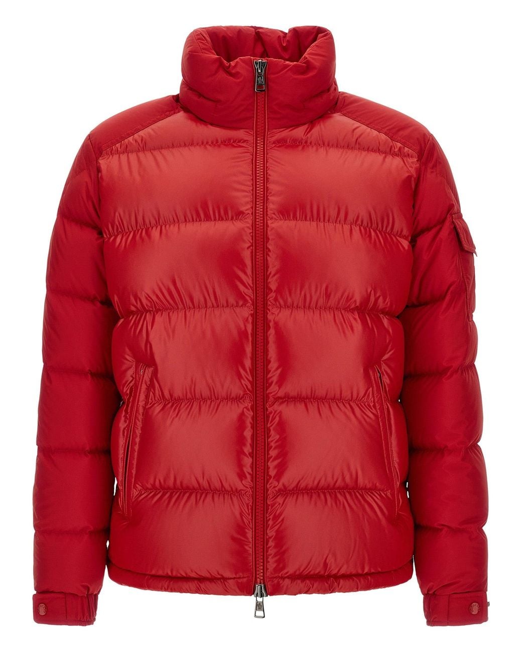 Moncler Red Moncler Maya Down Jacket for men