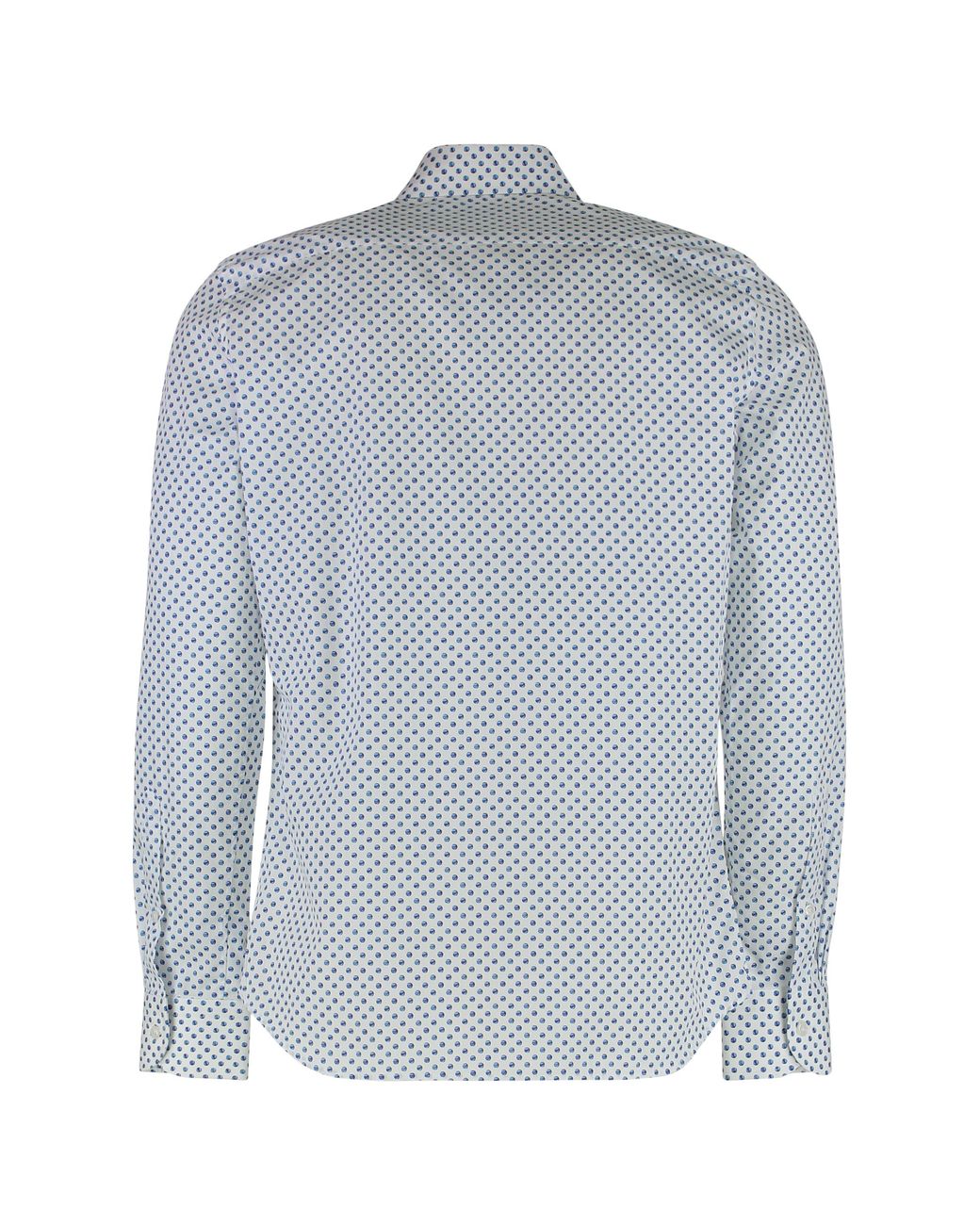 Sonrisa Blue Printed Cotton Shirt for men