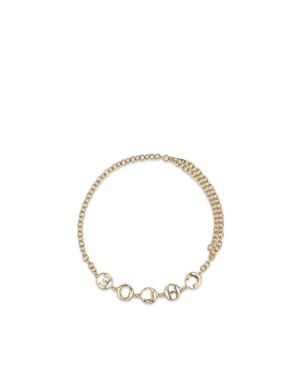 Chloé Metallic Brass High-Waist Belt