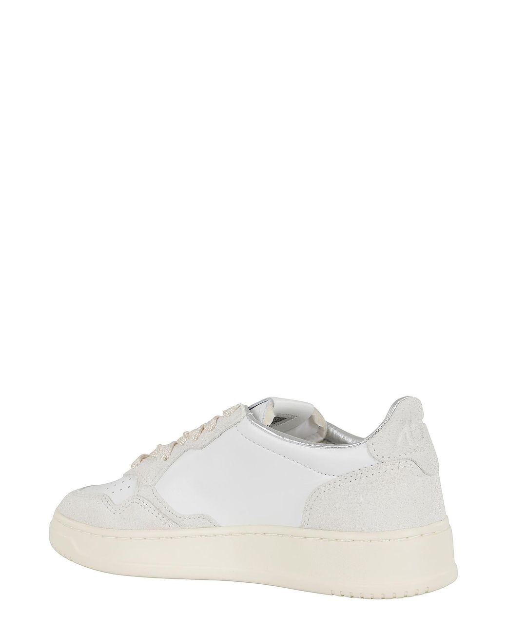 Autry White Medialist Low-Top Sneakers