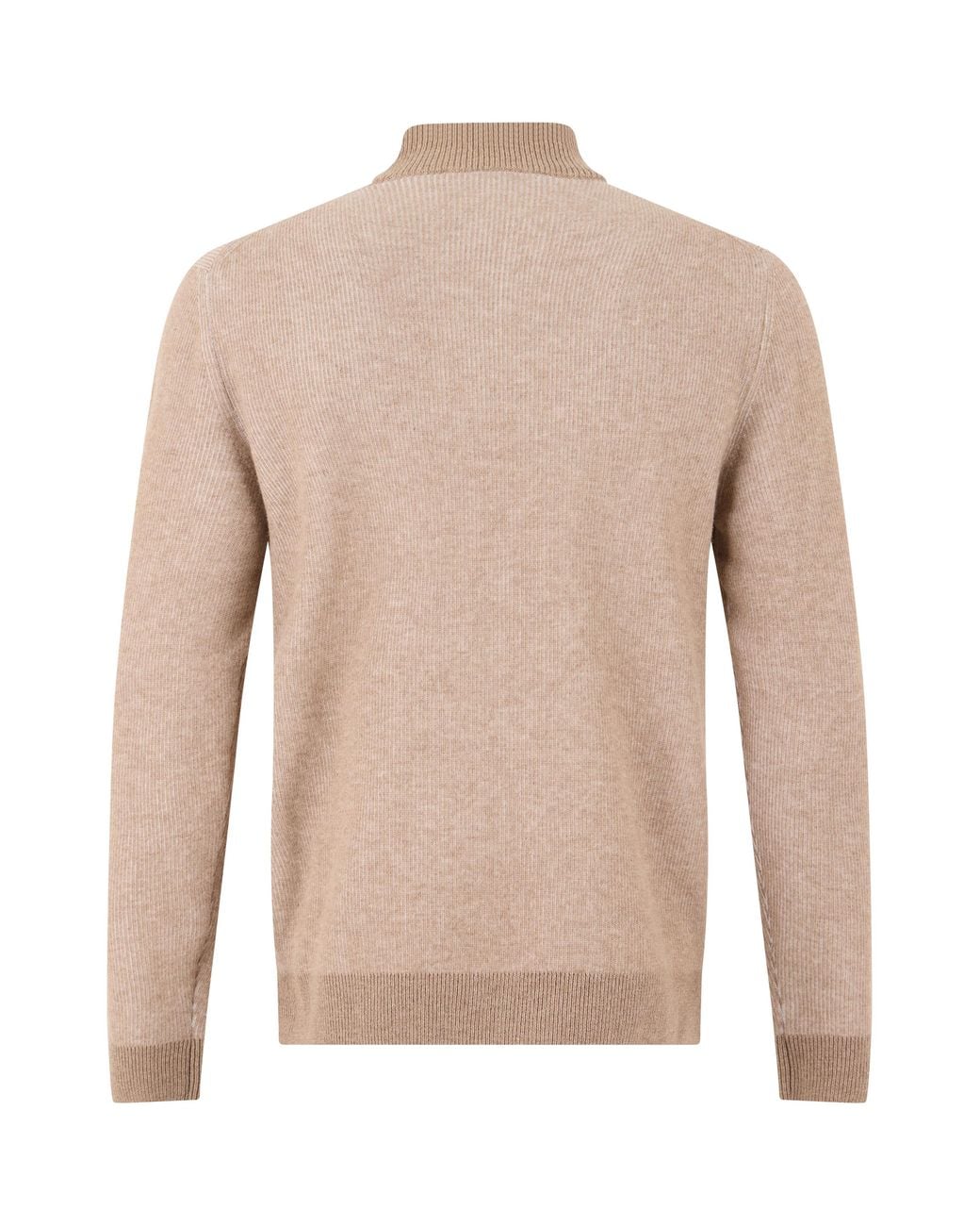Slowear Pink High Collar Wool Sweater Virgin for men
