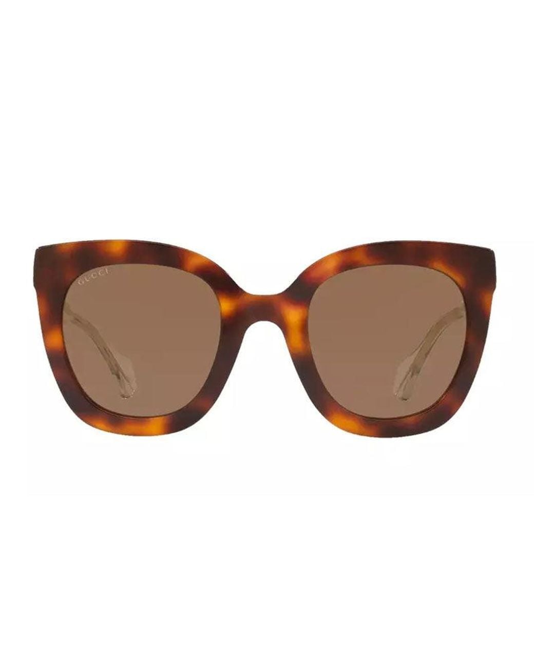 Gucci Brown Sunglasses Cat Eye Full Rim, Frame And Lens Gg0564Sn002