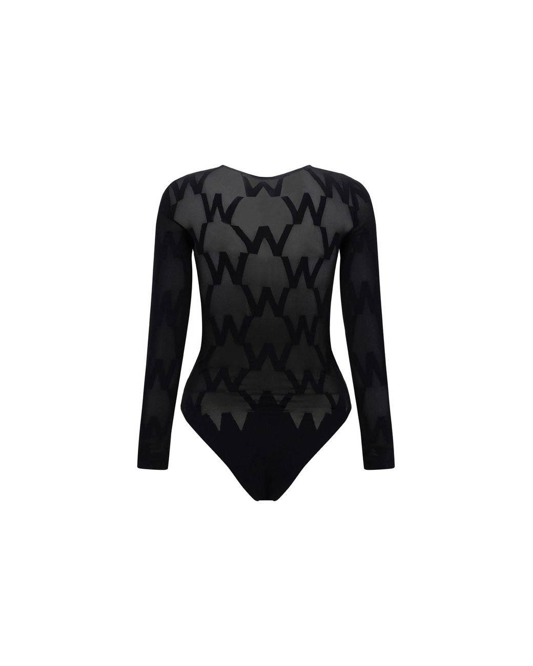 Logo Mesh Bodysuit