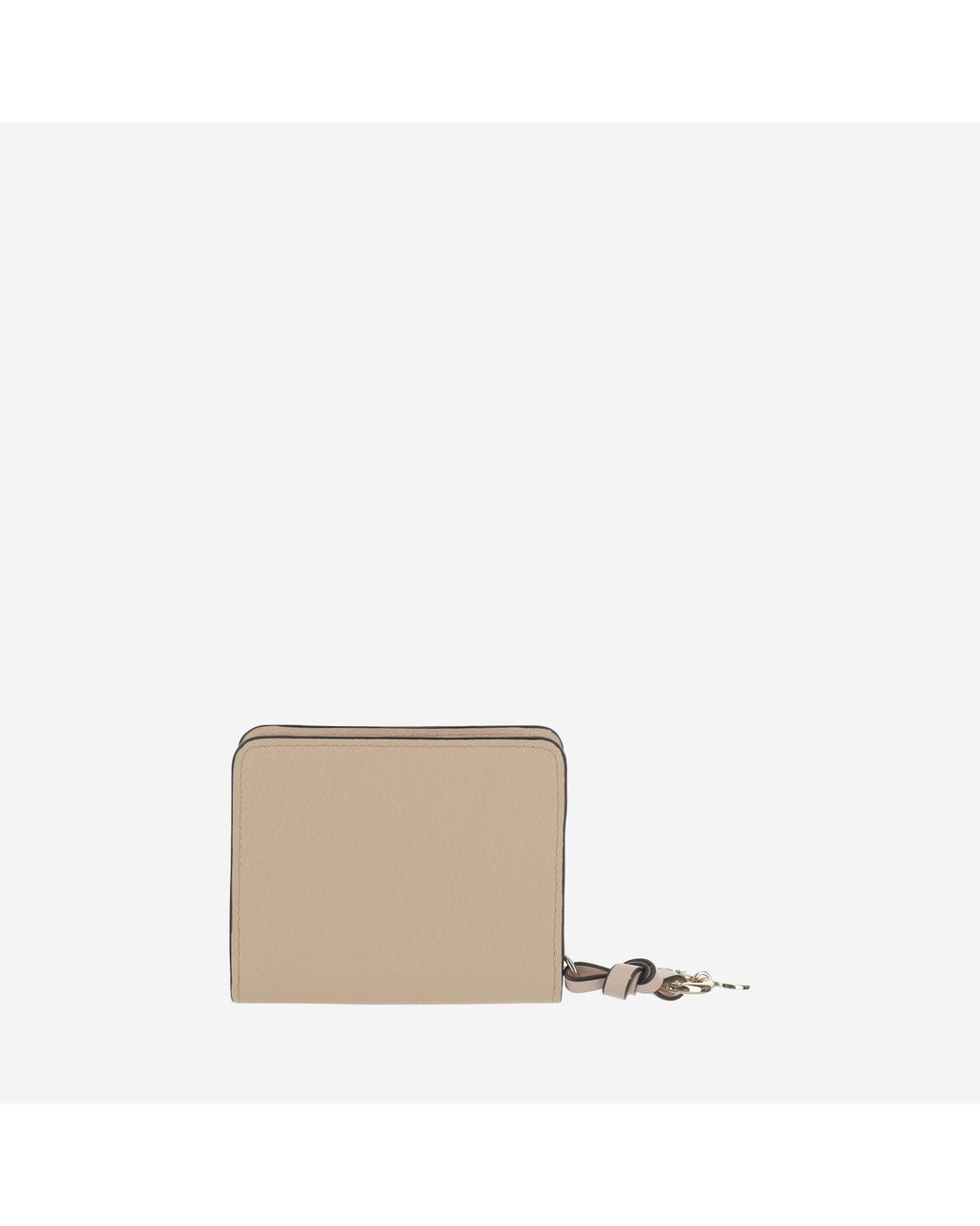 Chloé Natural Alphabet Compact Leather Wallet & Purses