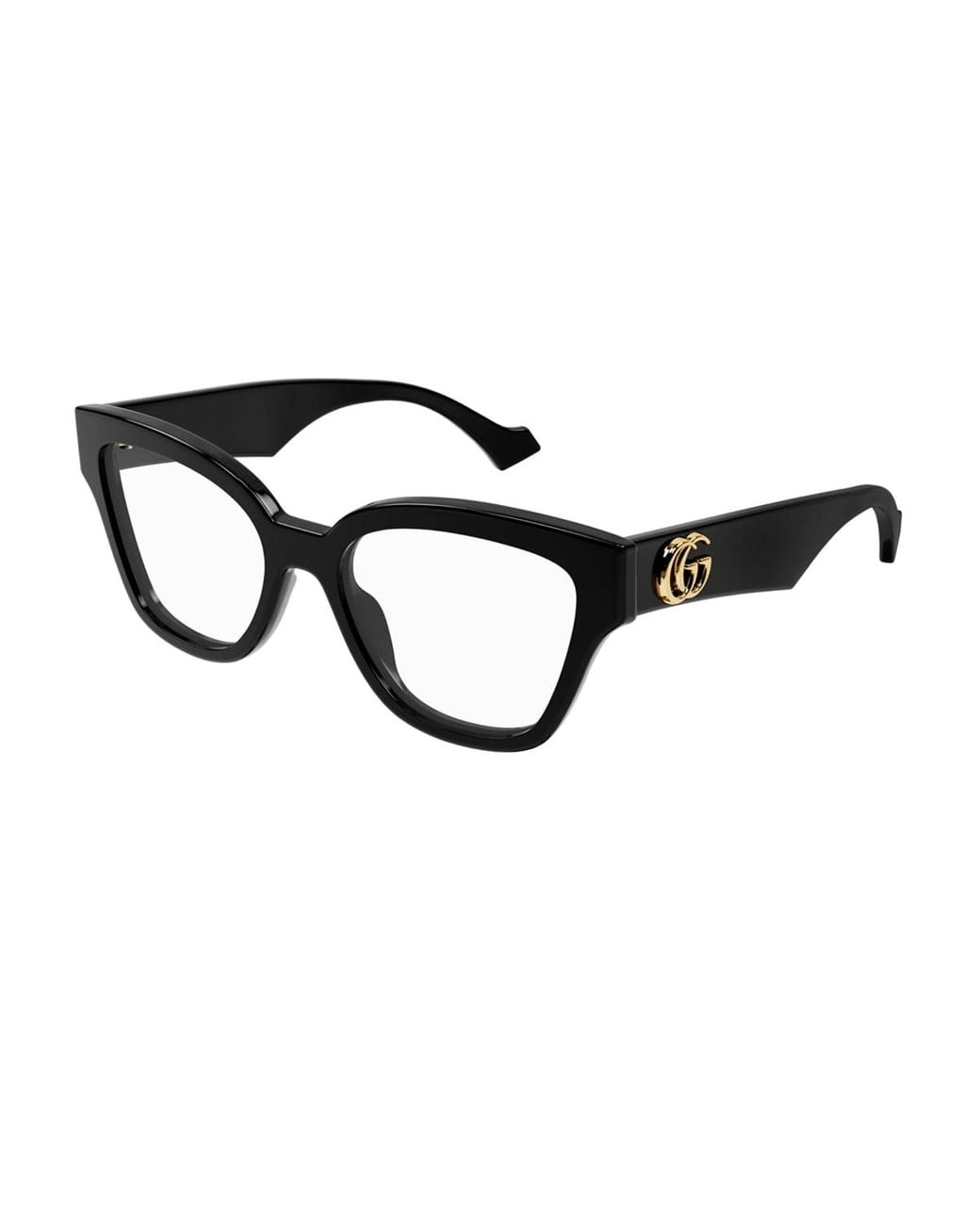 Gucci Black Gg1424O Linea Gg Logo Eyeglasses