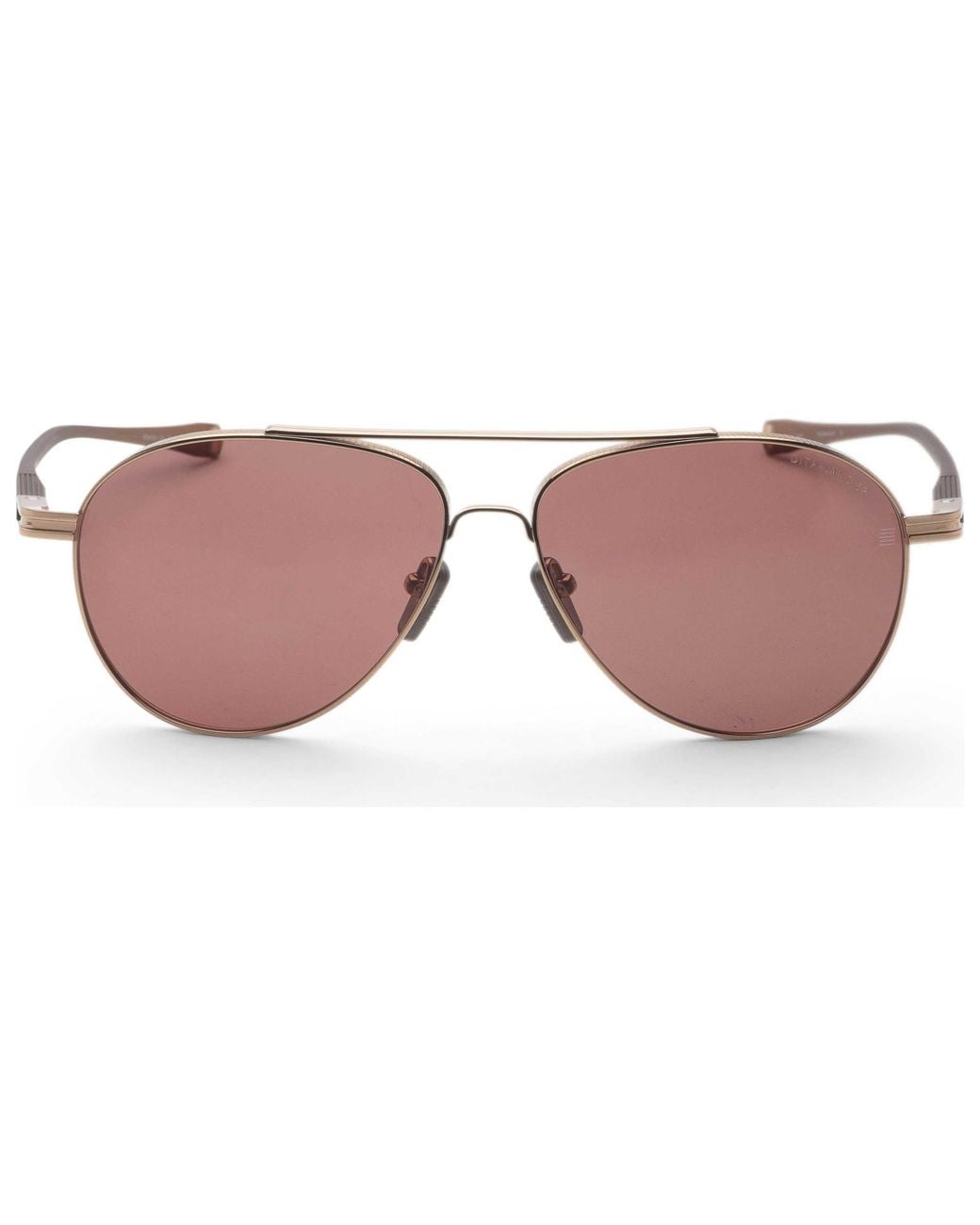 Dita Eyewear Pink Lancier 61 Mm Sunglasses Sand Copperhead Polarized Dls418-A-01