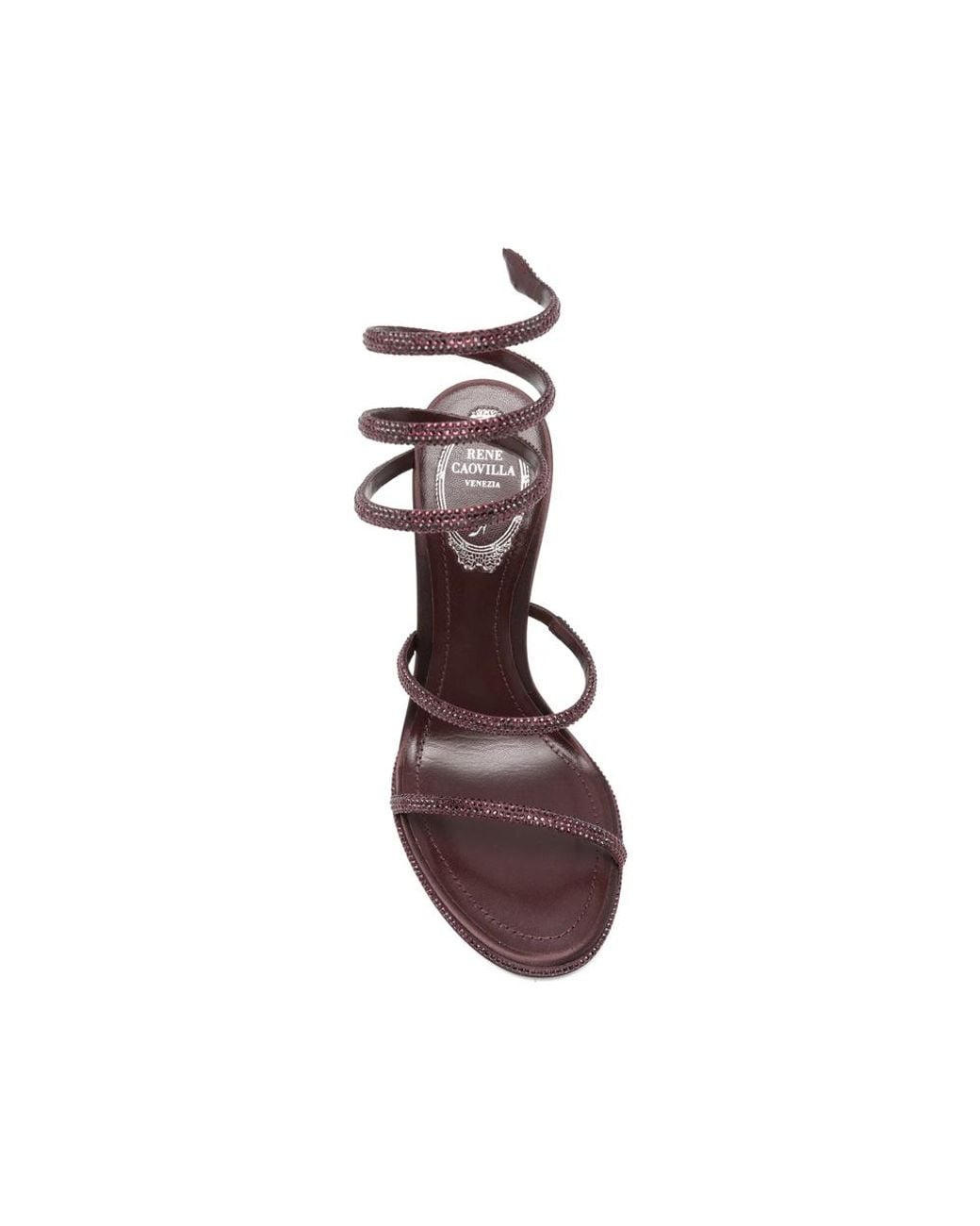 Rene Caovilla Multicolor Cleo Crystal-Embellished Sandals