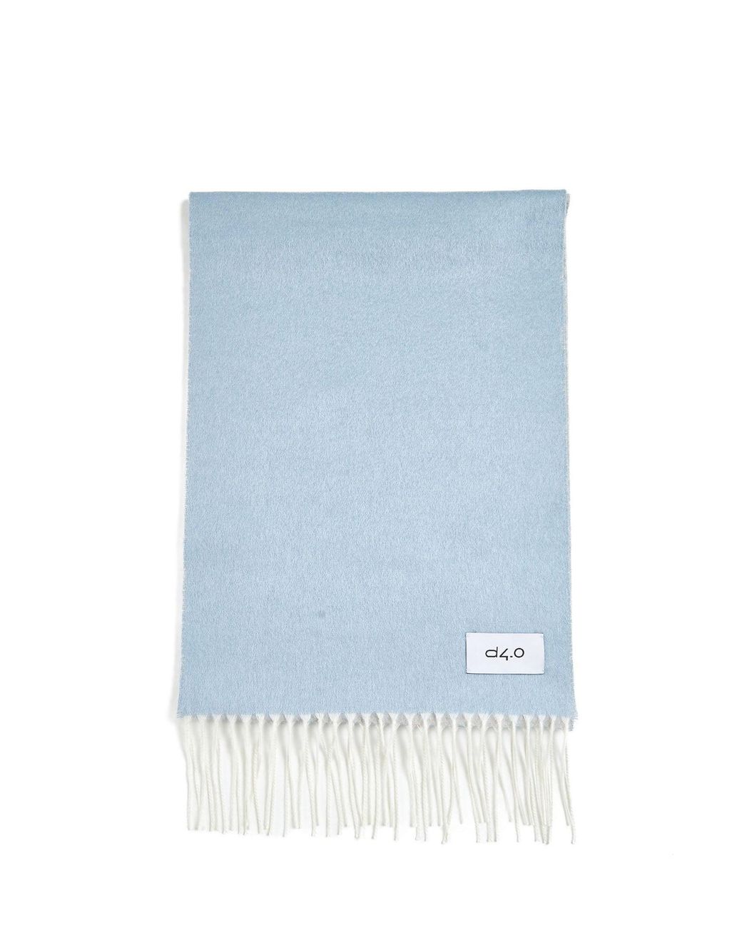 D 40 Blue And Scarf With Fringes for men