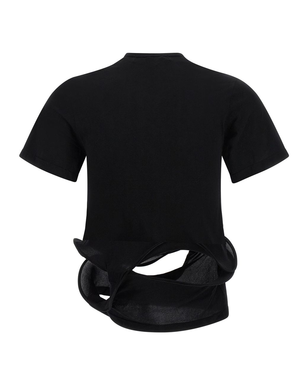 Junya Watanabe Black Nylon T-Shirt