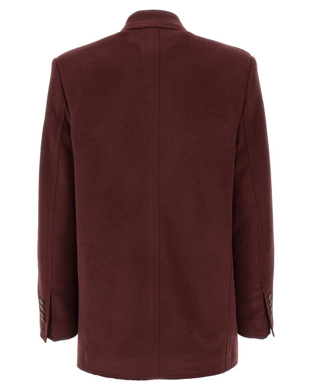 Etro Purple Double-Breasted Blazer Wool Blazer, Suits