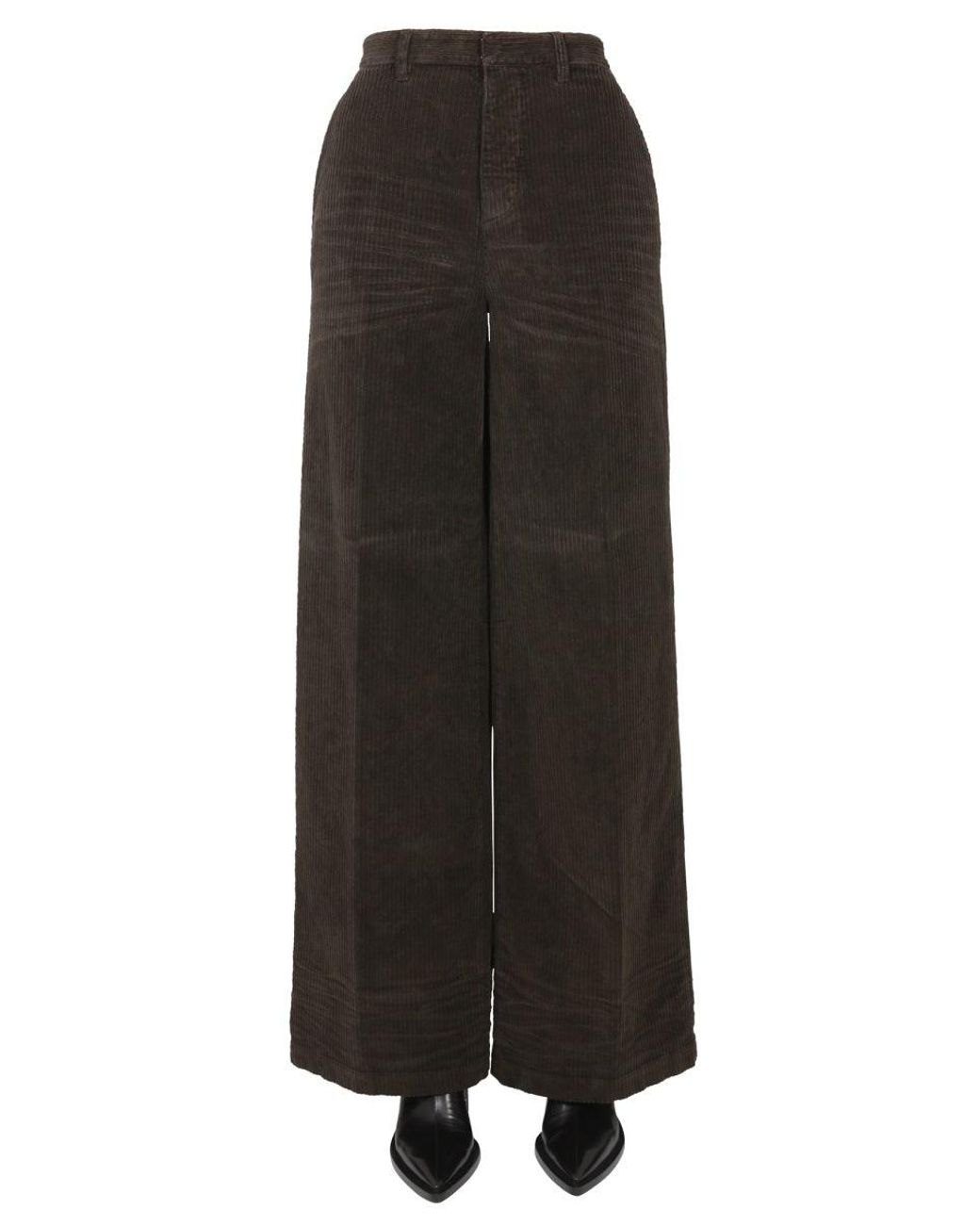 DSquared² Red Wide Leg Pants