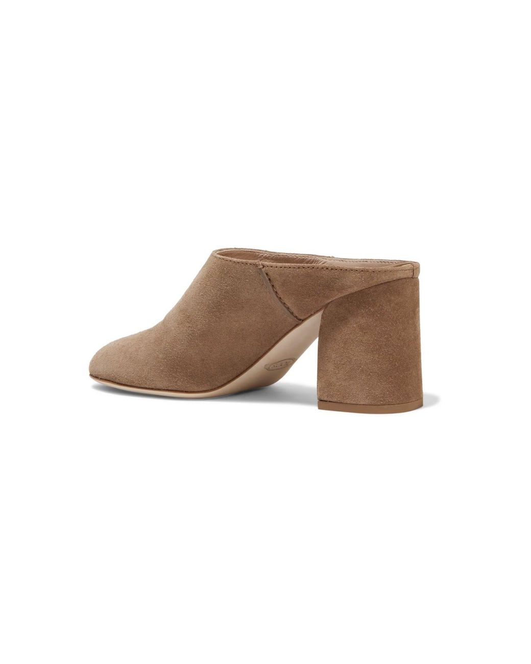 Tod's Brown Tods 80Mm Suede Mules Xxw81A0X500Re0S812