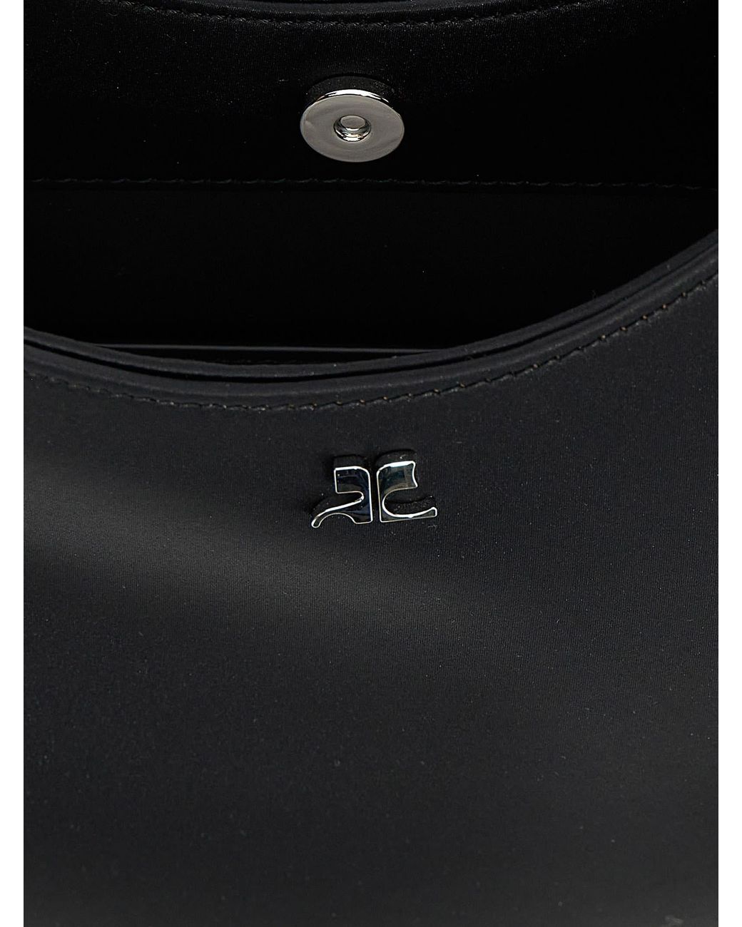 Courreges Black Holy Handbag