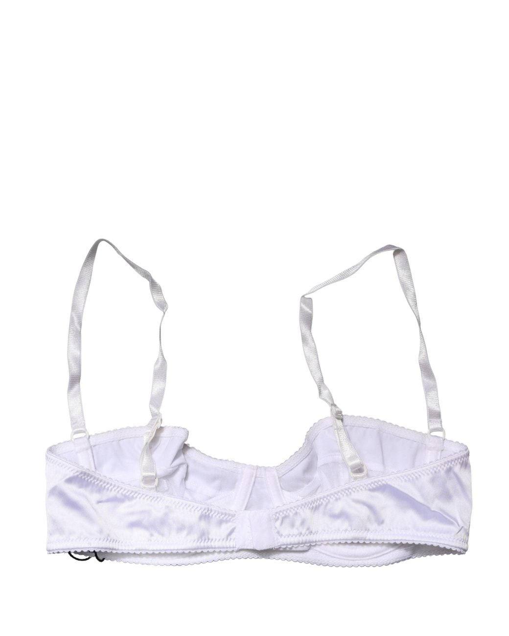 Dolce & Gabbana Blue Dolce & Gabbana Semi-Pad Underwire Balconette Bra