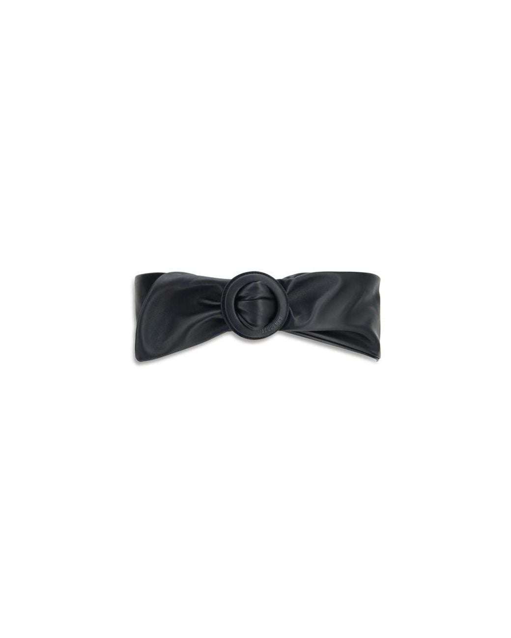 Jacquemus Black Calf Leather Bos Taurus High