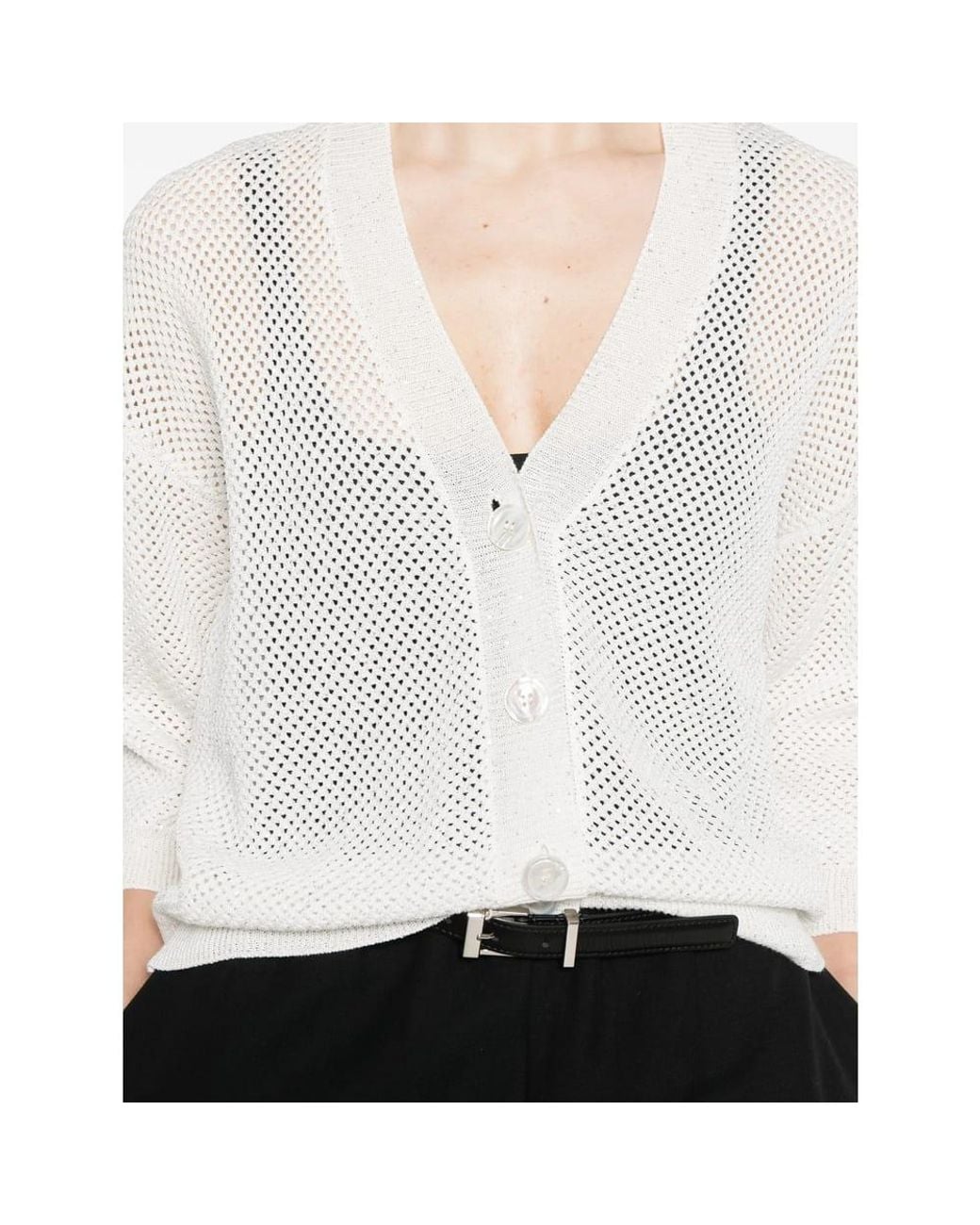 Peserico White Sweater