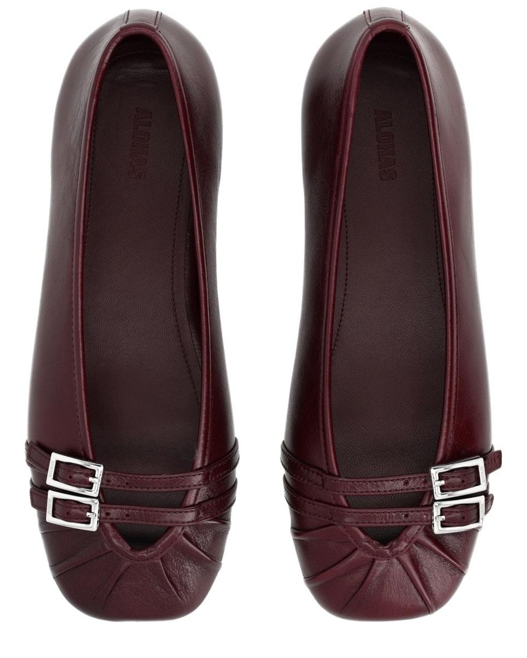 Alohas Purple Alohas Cendana Ballerina Flat