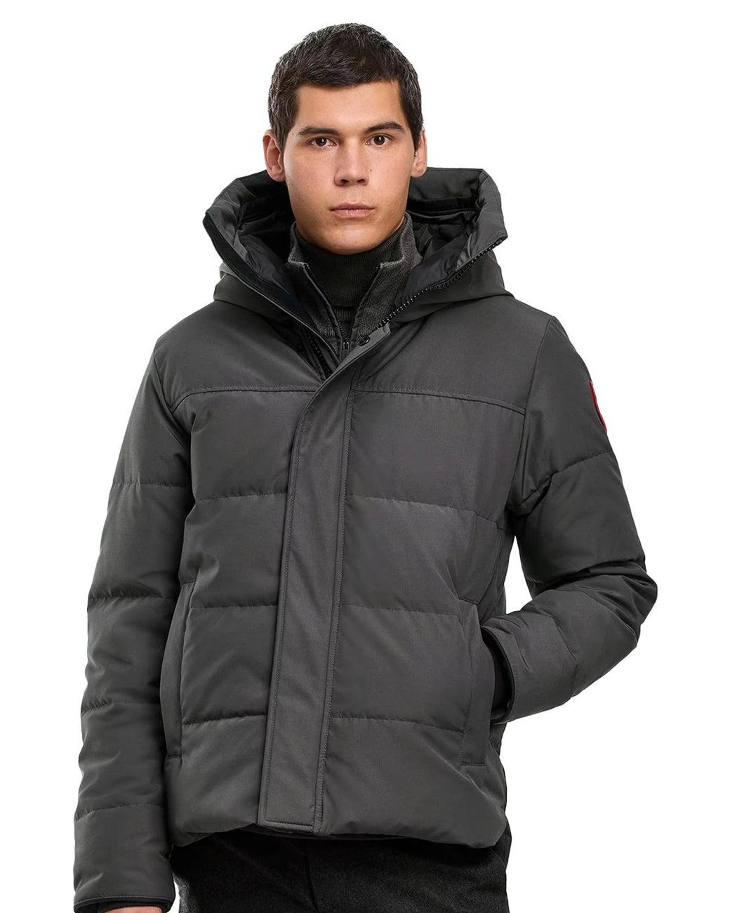 Canada Goose Gray Macmillan Parka Granite Jacket for men