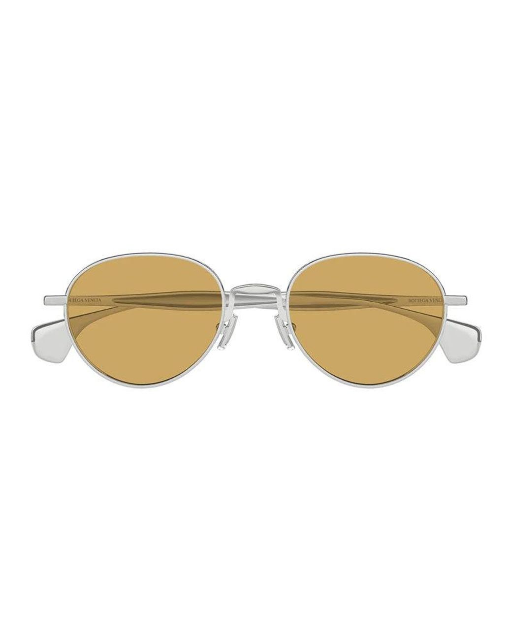 Bottega Veneta Metallic Sunglasses Cat Eye Full Rim, Frame And Lens Bv1396S001