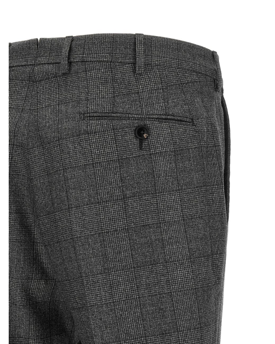 Zegna Gray Zegna Wool Flannel Pant Suit for men