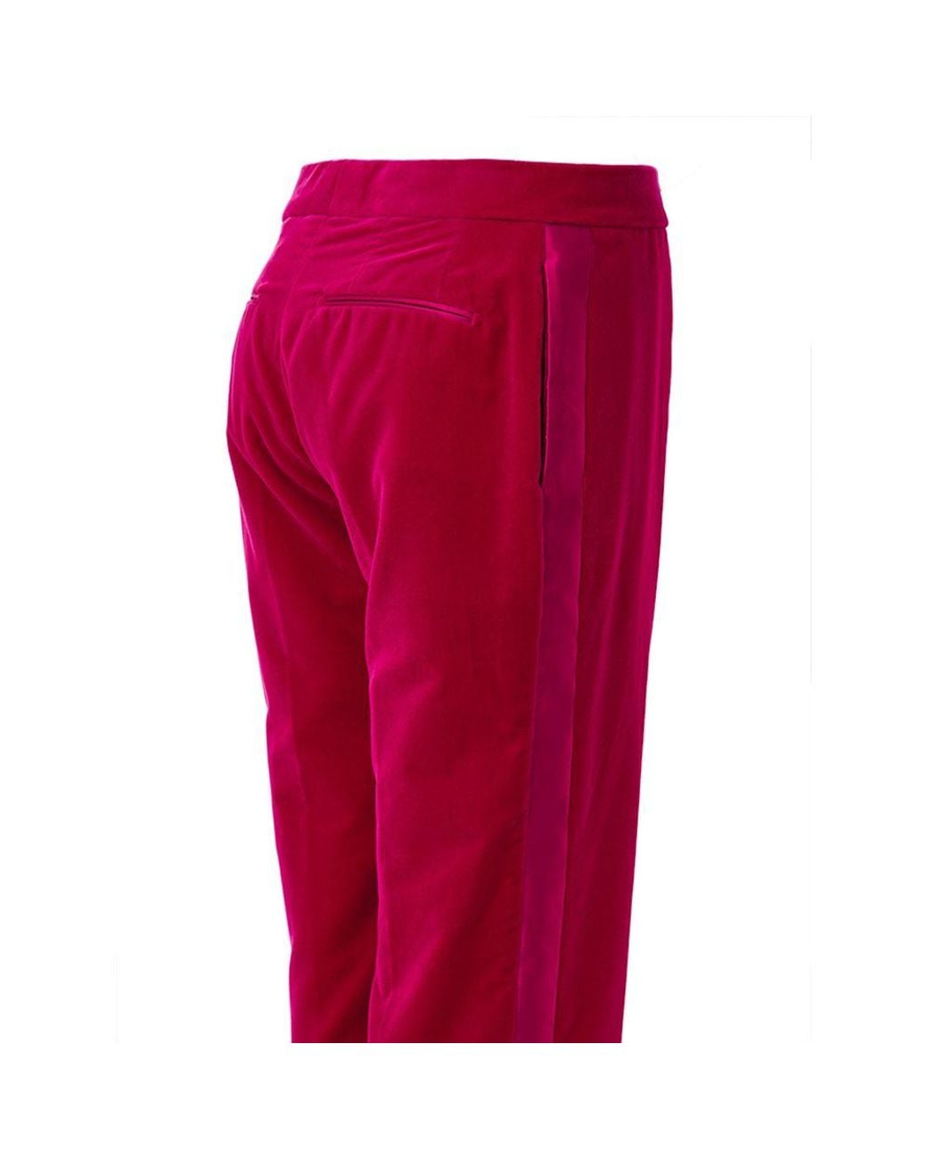 Tom Ford Red Straight Trousers