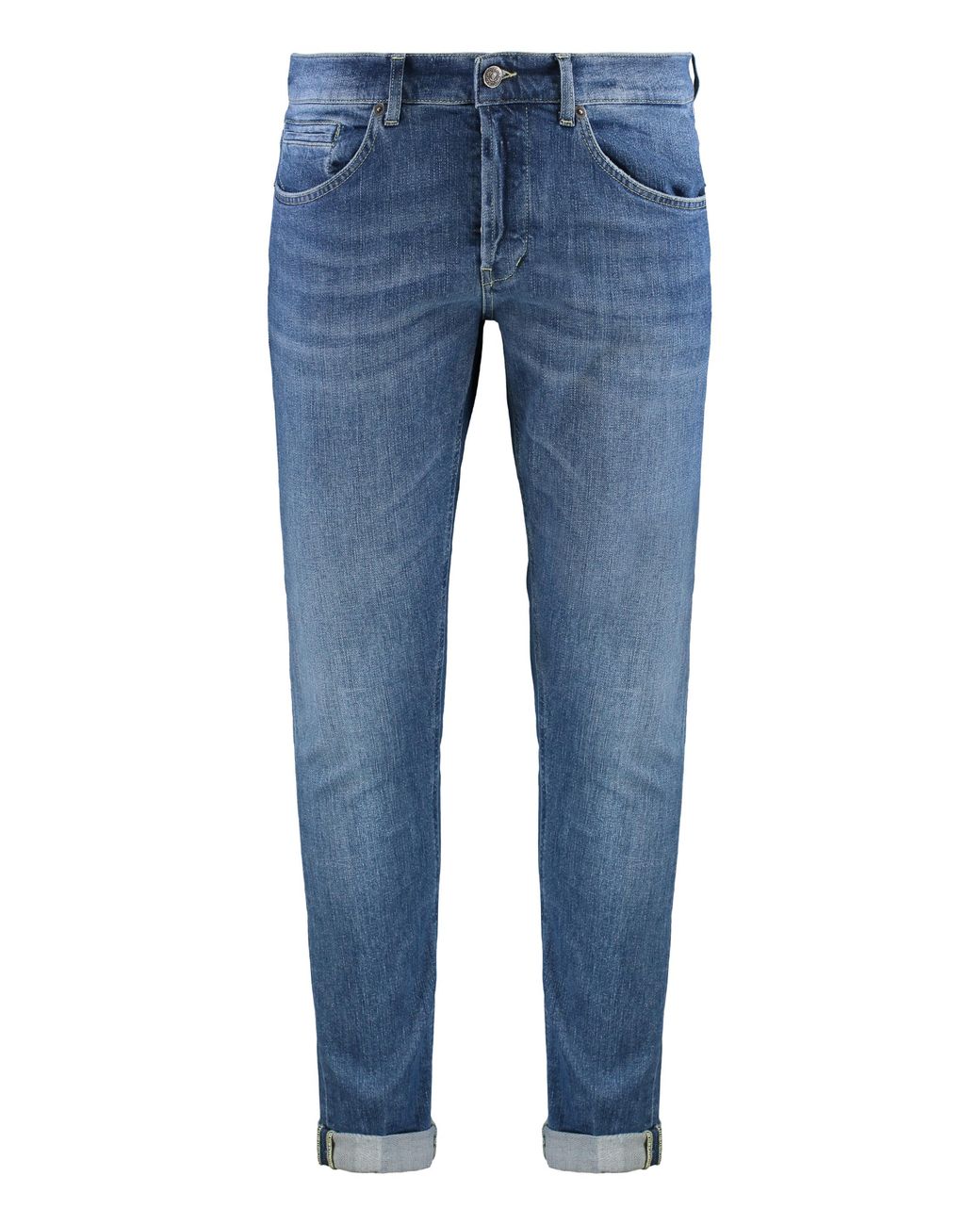 Dondup Blue Jeans George Skinny Cotton for men