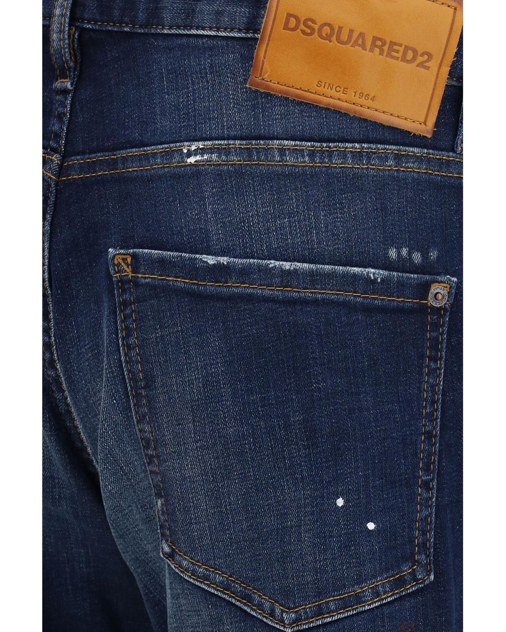 DSquared² Blue Dsquared2 Teddy Jeans for men