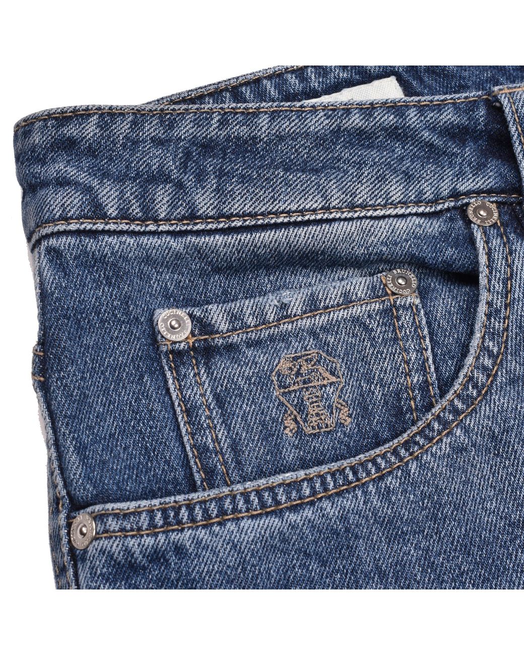 Brunello Cucinelli Blue Pants M074Pc3080_C1471 for men