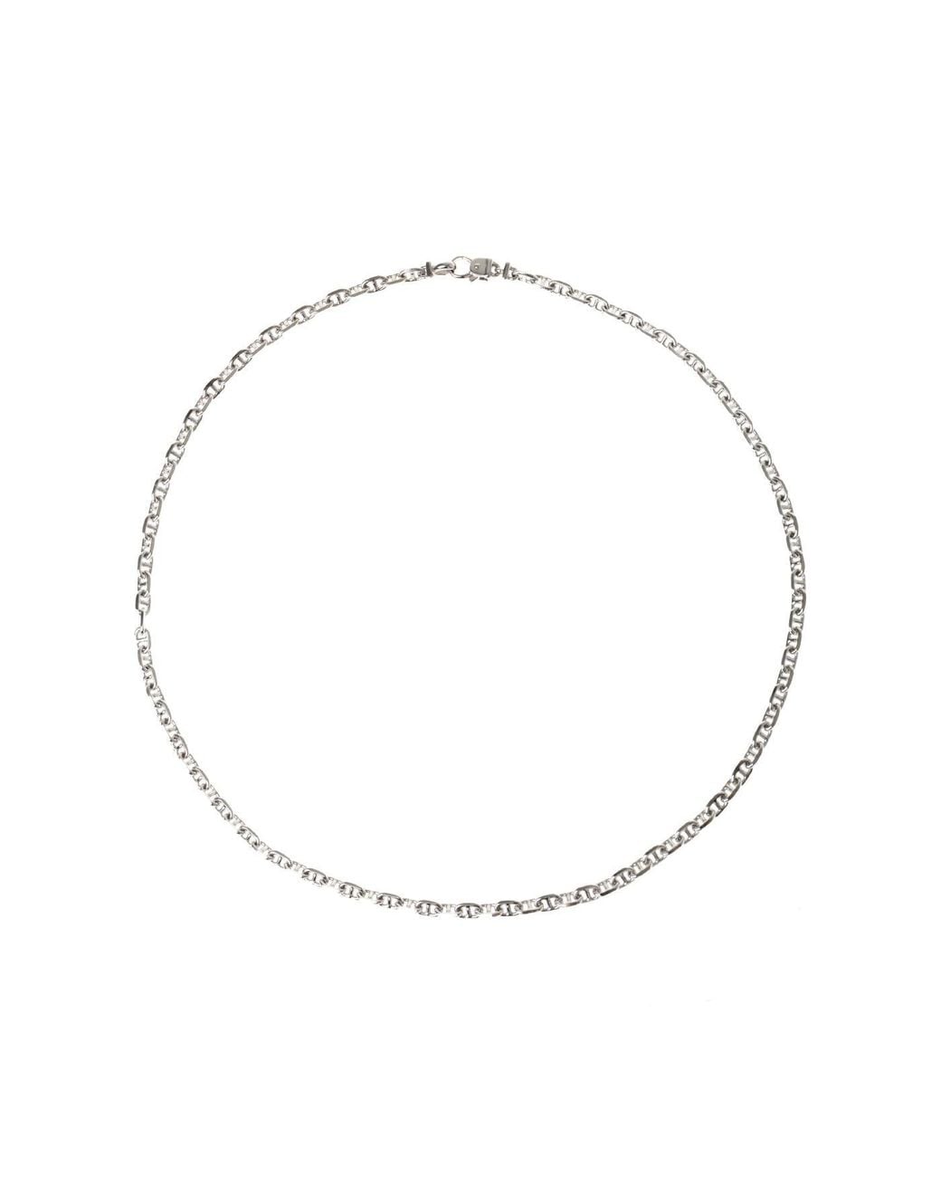 Tom Wood White Cable Chain Necklace