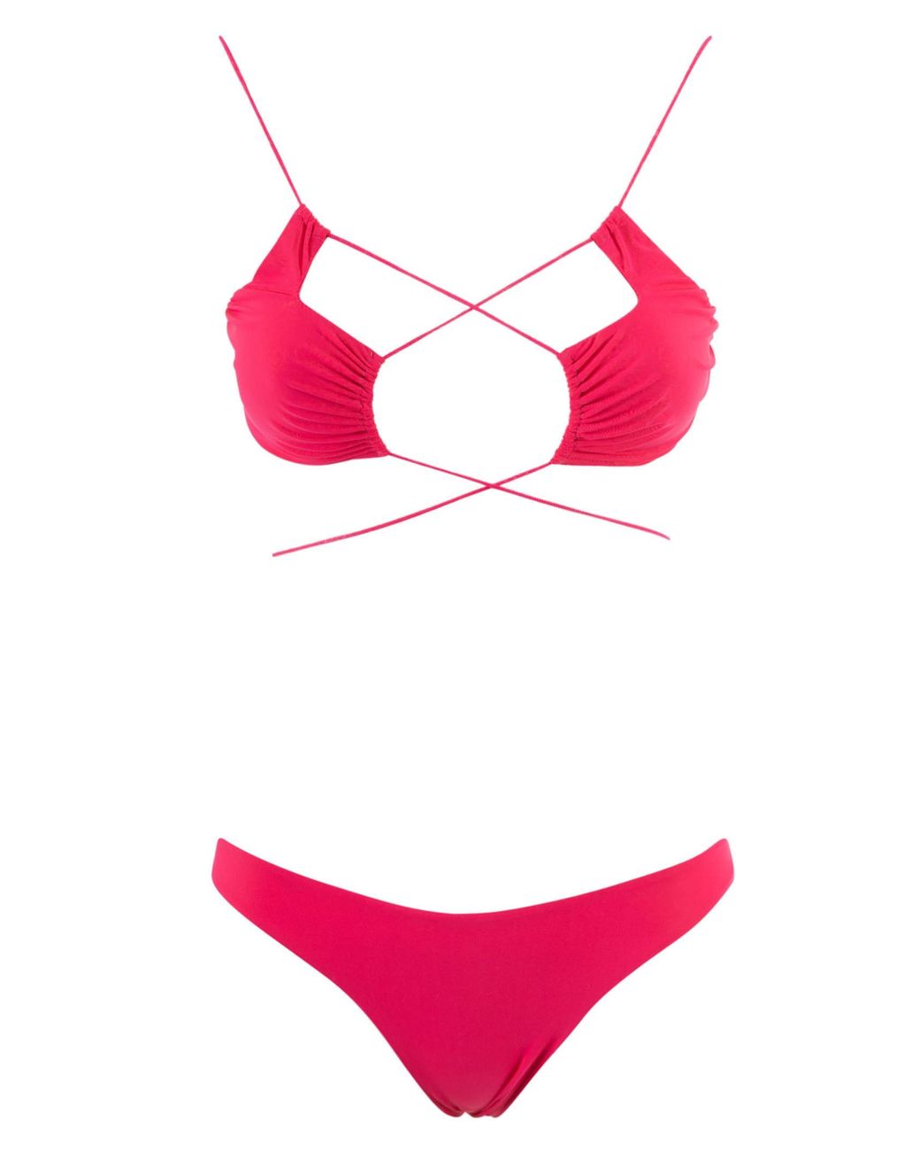 Amazuìn Jadia Regular Bikini in Pink | Lyst UK