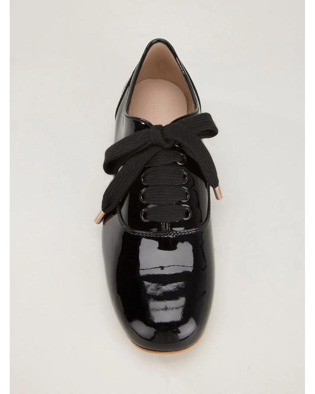 Hogan Black Patent-Leather Oxford Shoes Gyw2150M102Ow0B999